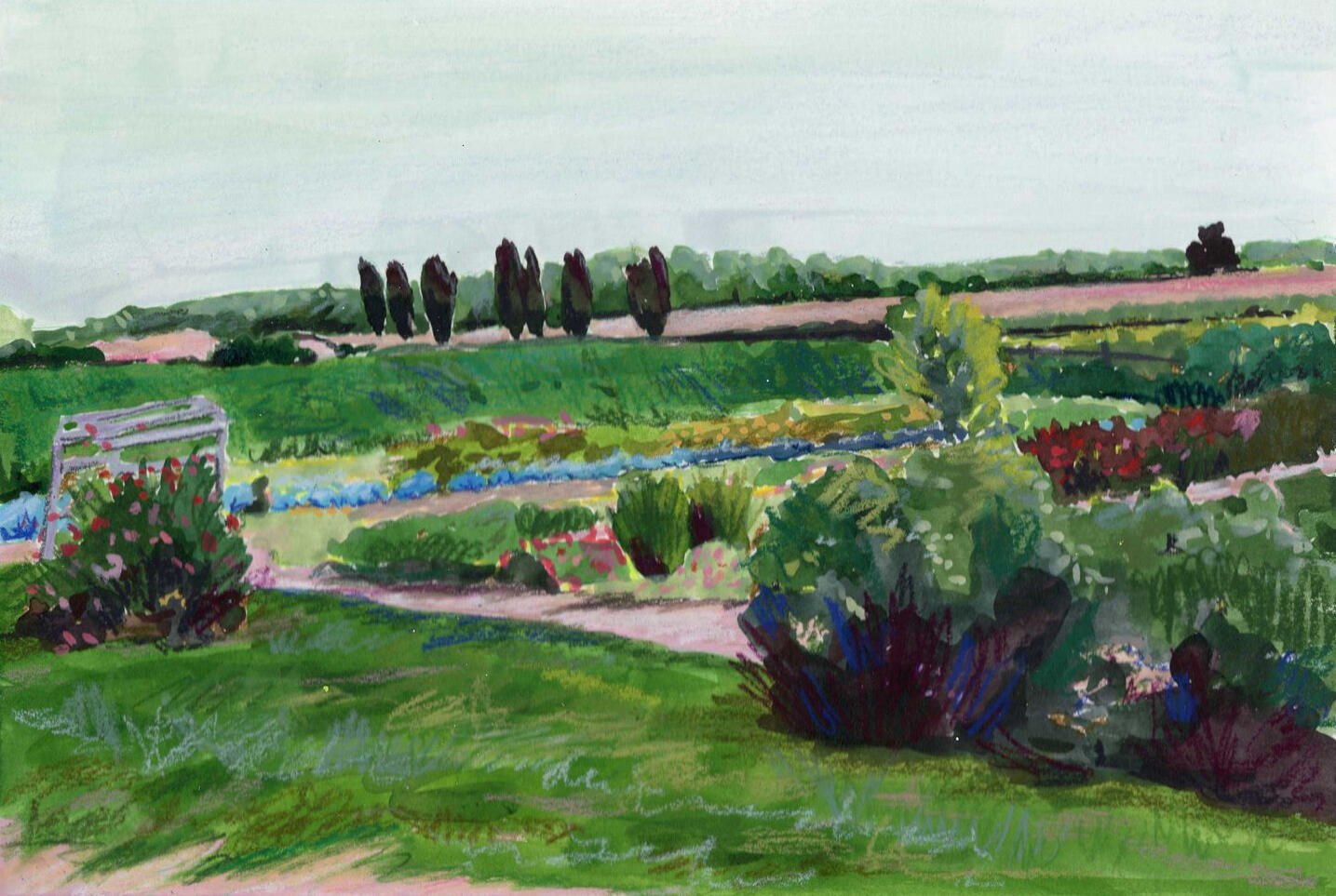 Grandma's Garden (Personal) Melissa Martin Artist