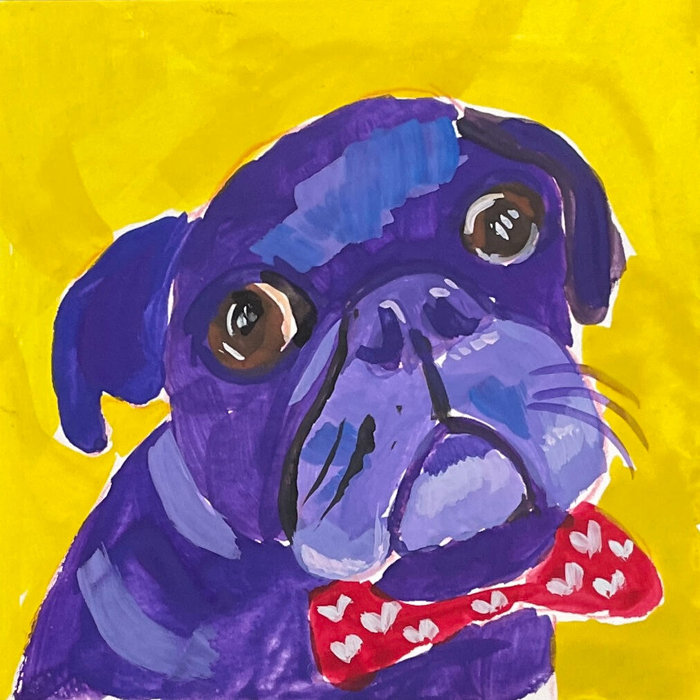 Pet Portrait - Melissa Martin | Illustrator & Artist Client: Metrolinx, Up Express - Melissa Martin | Illustrator & Artist